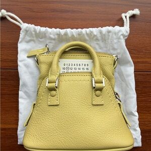 Maison Martin Margiela Yellow Mini Bag Crossbody
